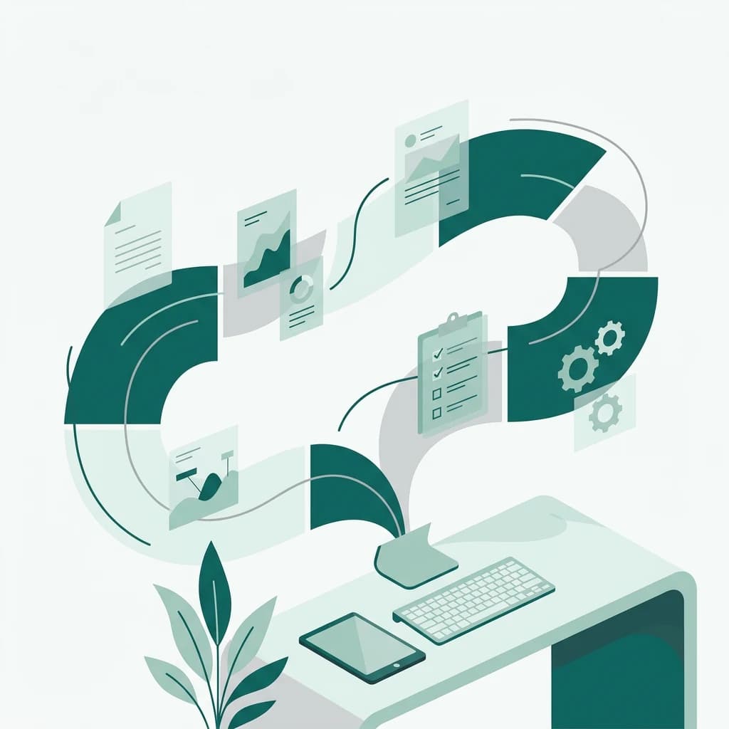 Healthcare admin career paths illustration for Health Admin Jobs